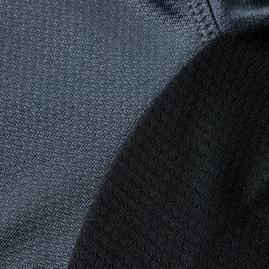 Mizuno Tech Thermal Charge Half Zip Long Sleeve Tee Odyssey Gray